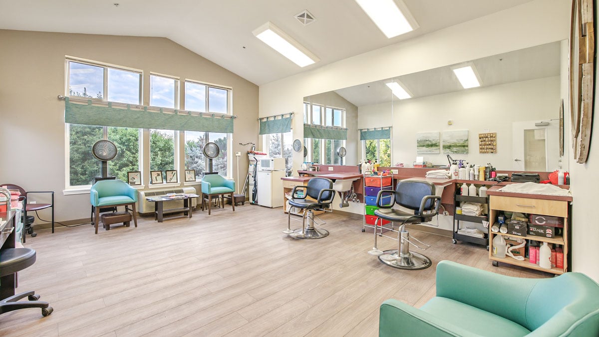 The beauty salon at Salmon Creek